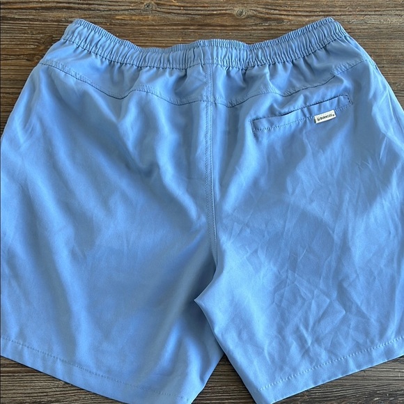 BURNSDIDE Light Blue Casual Shorts - Picture 9 of 10